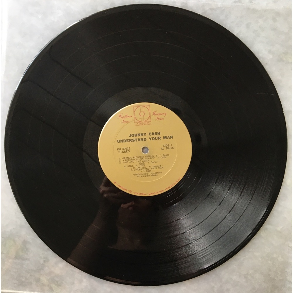 Johnny Cash 'Understand Your Man' Vinyl Record - Picture 12 of 13
